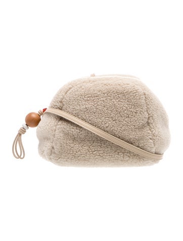 Shearling Shearling Puffy Pouch