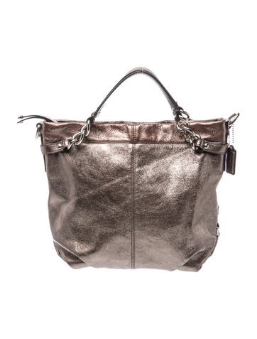 Leather Top Handle Bag