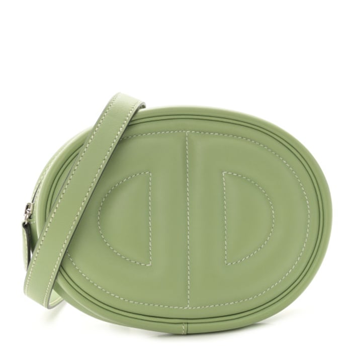 Hermes Swift Verso In The Loop Belt Bag Vert Criquet Bambou