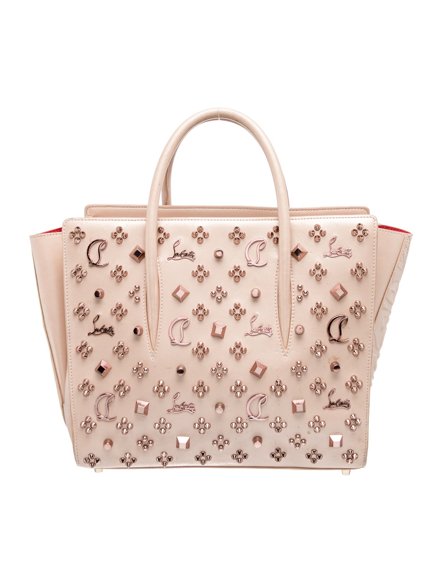 Christian Louboutin Leather Top Handle Bag