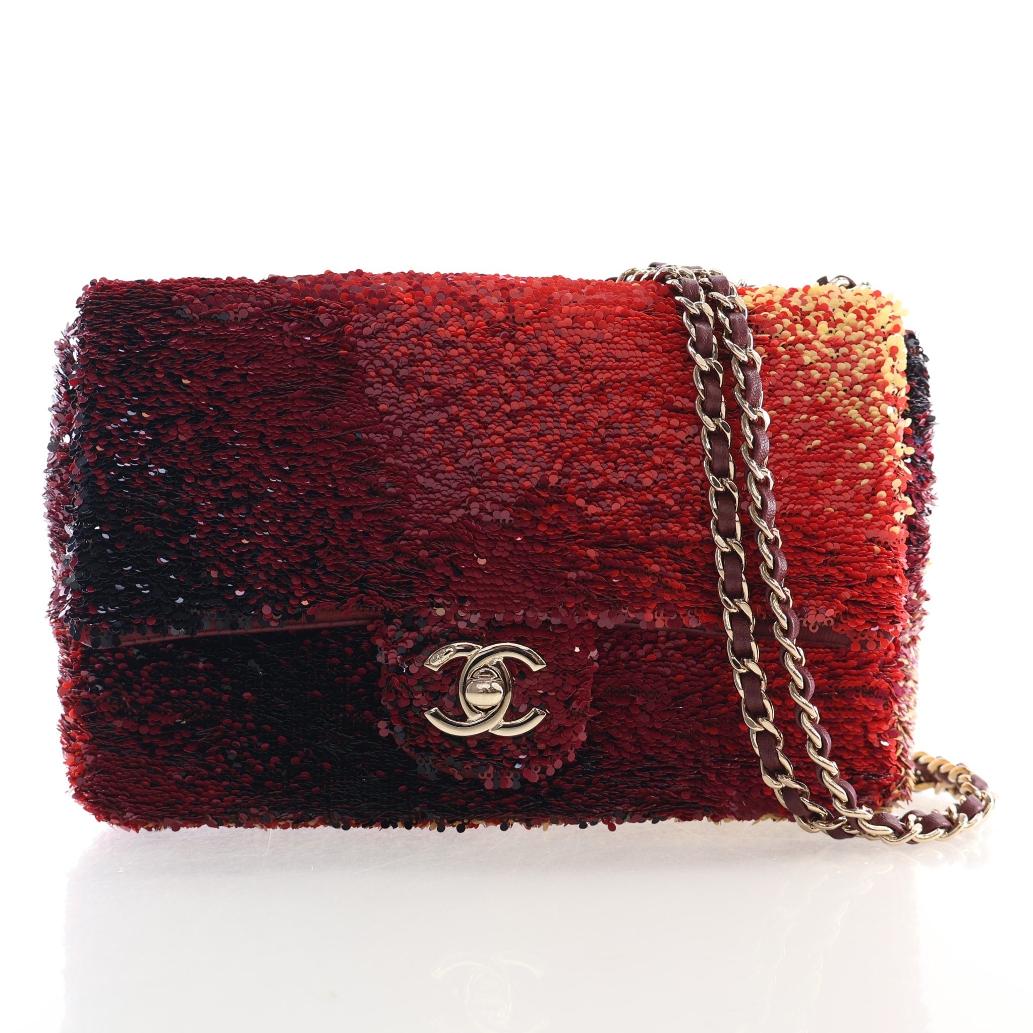 Chanel Mini Sequin Classic Single Flap Bag