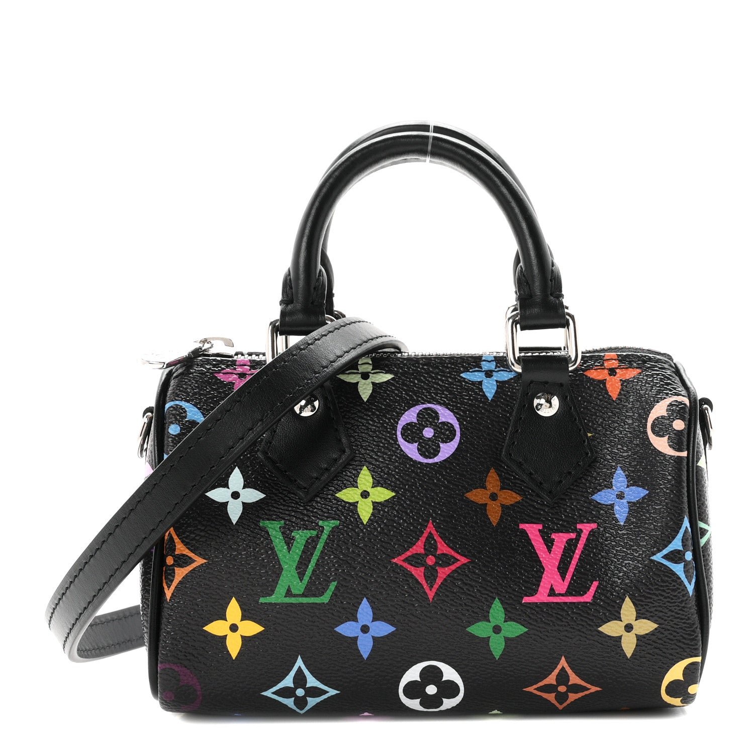 Louis Vuitton LV x TM Monogram Multicolor Nano Speedy Black