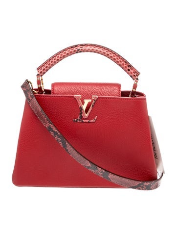 Leather Capucines BB