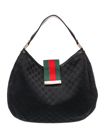 GG Canvas Hobo