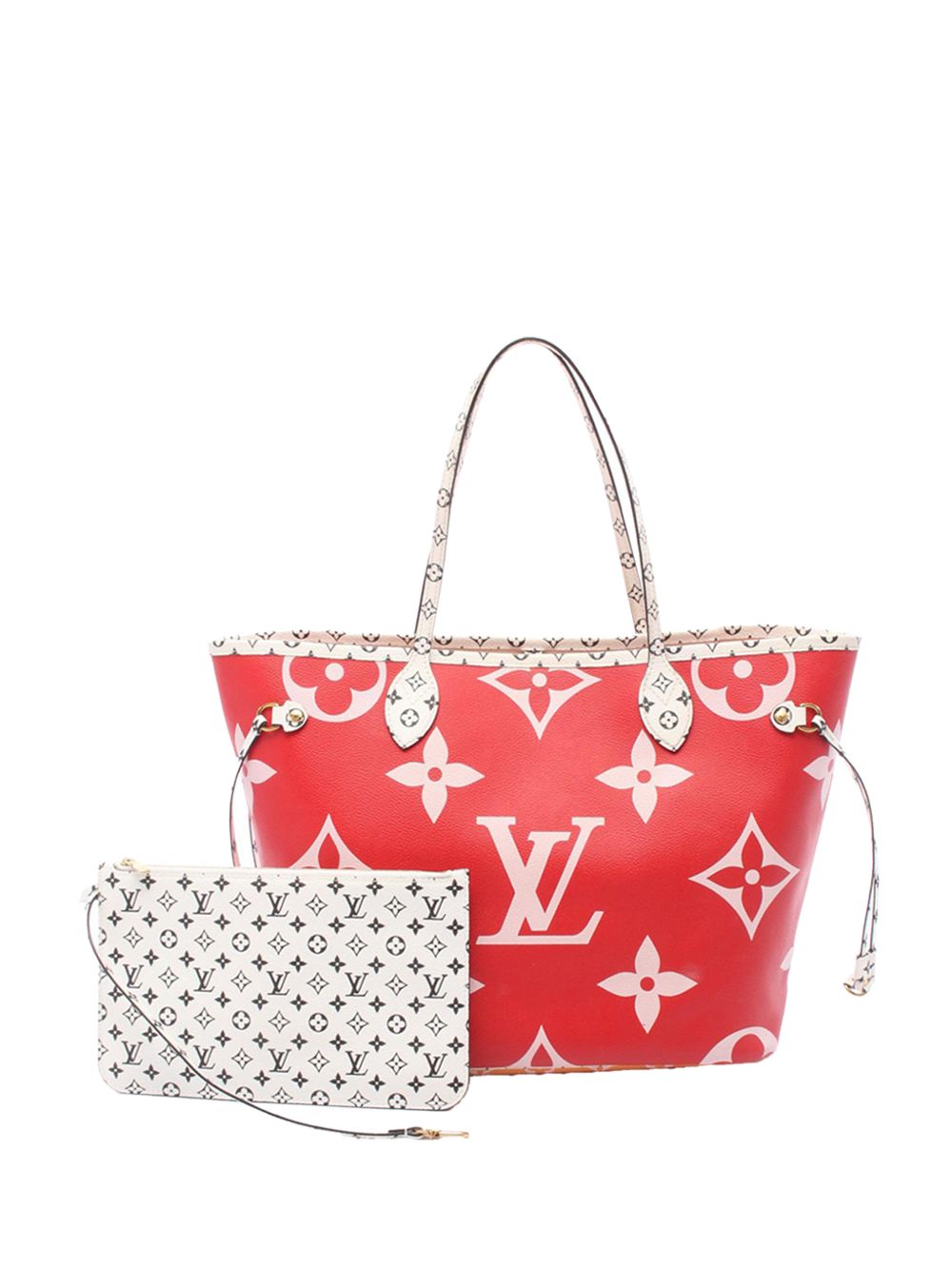 2019 Monogram Giant Neverfull MM tote bag
