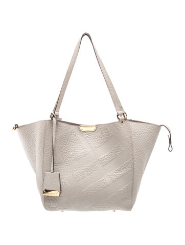 House Check Shoulder Bag Large