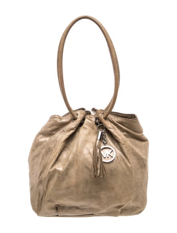 Leather Bucket Bag
