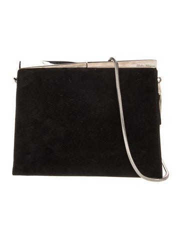 Suede Clutch