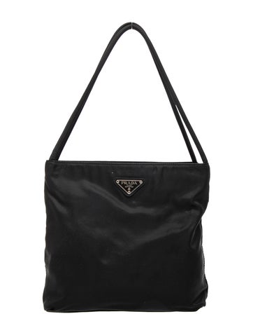 Tessuto Nylon Black Tessuto City Tote Bag Small