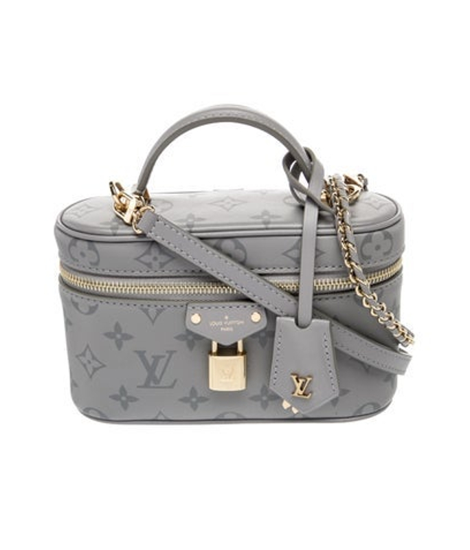Louis Vuitton Vuitton Lv Monogram Ink Vanity Chain Pouch 2024