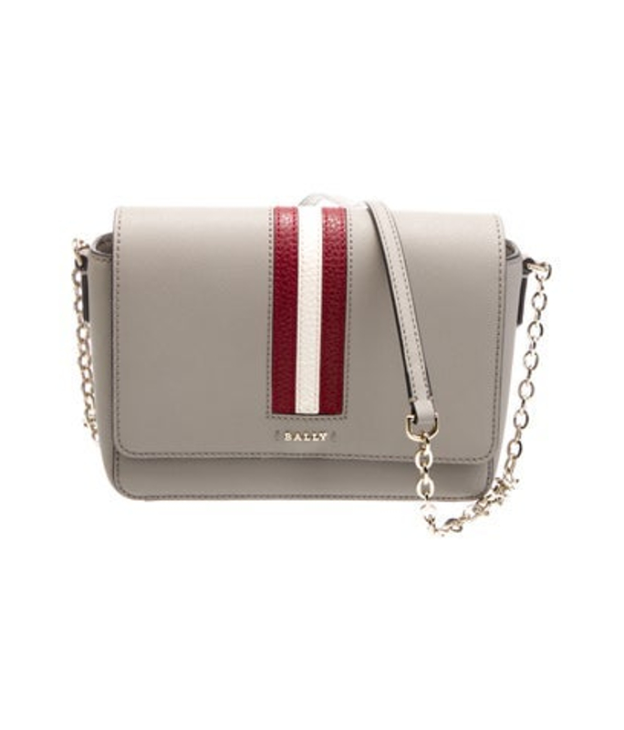 Bally Saffiano Leather Shoulder Bag