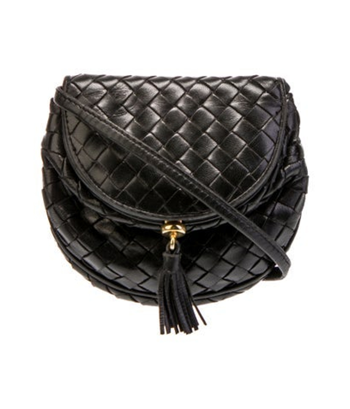 Bottega Veneta Veneta Intrecciato Crossbody Bag Vintage