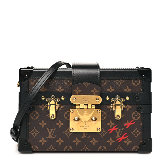Louis Vuitton Monogram Petite Malle Black