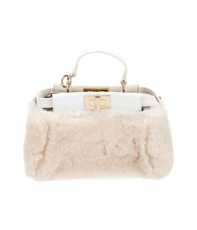 Fendi Shearling Peekaboo Mini