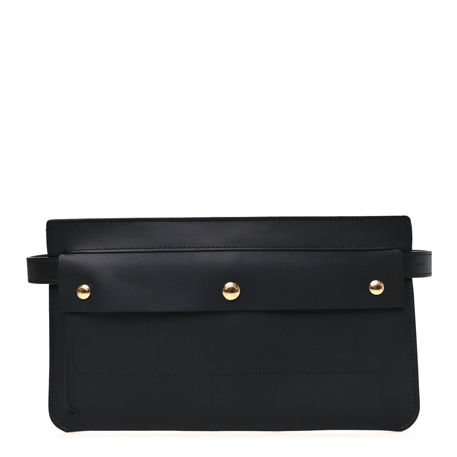 Burberry Calfksin Slim Belt Bag Black