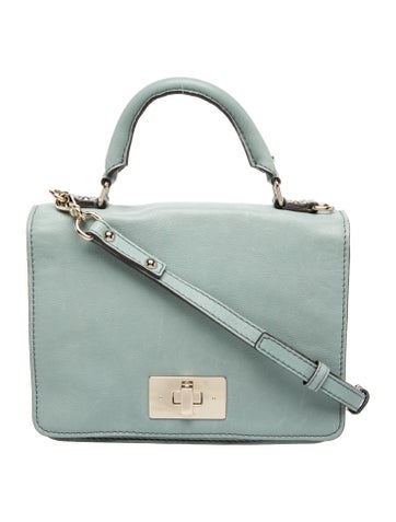 Leather Top Handle Bag Medium
