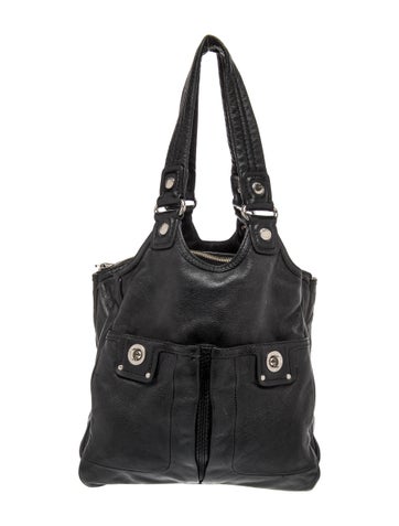 Leather Top Handle Bag