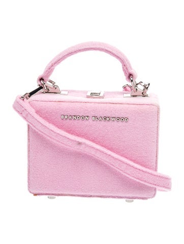 Brandon Blackwood Terry Cloth Crossbody Bag