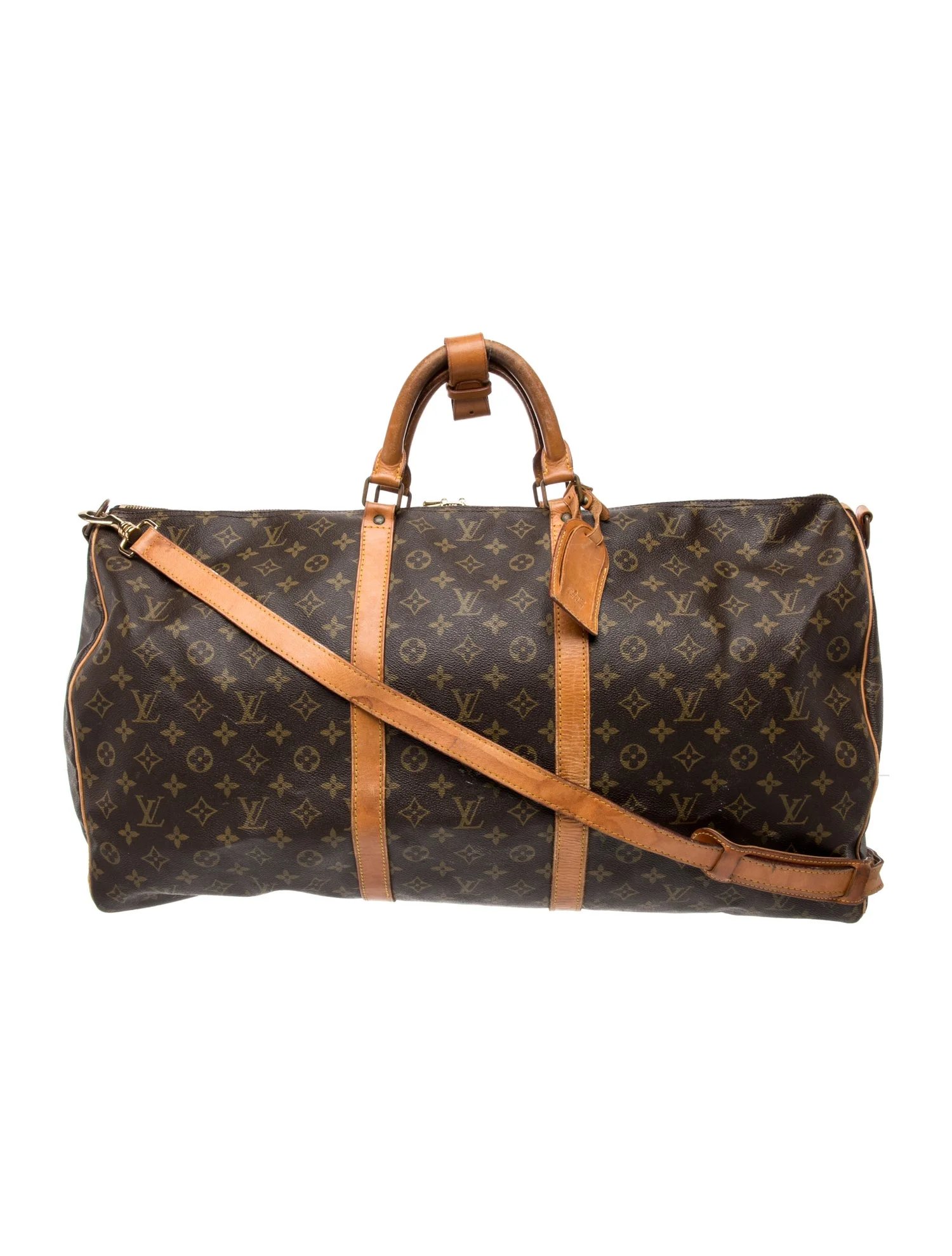 LV Monogram Keepall Bandouliere 60 Vintage