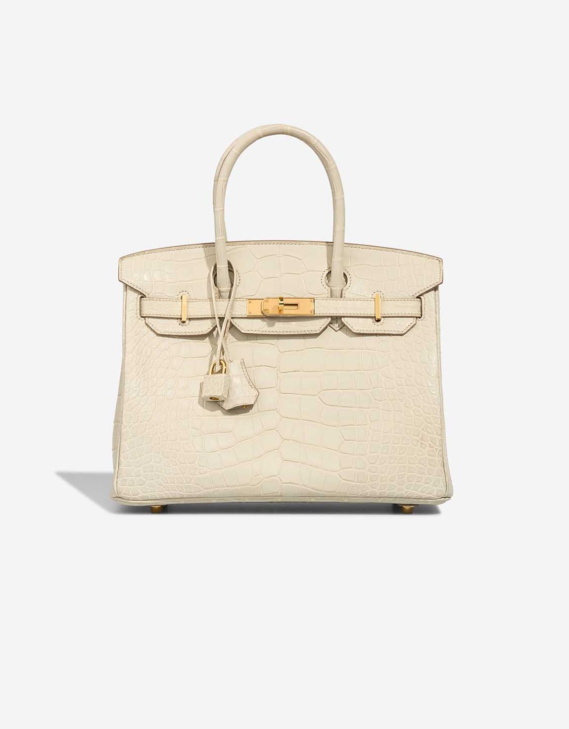 Hermes 
		Birkin 30 Matte Alligator Béton    