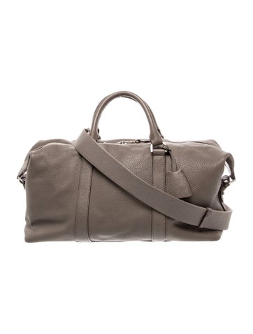 Leather Weekender Bag