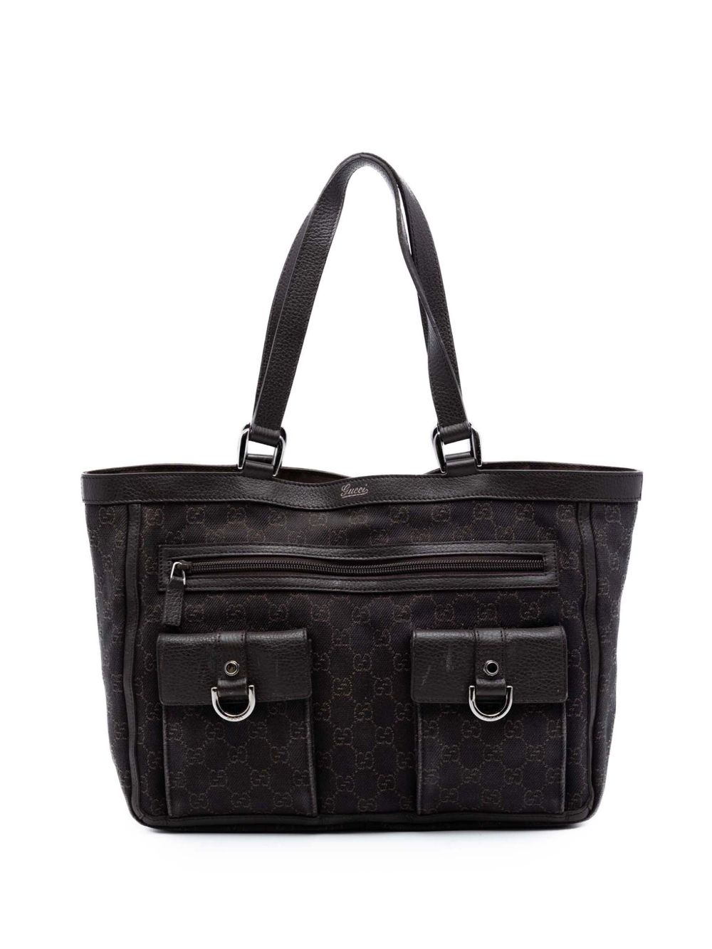 2016-2026 GG Canvas Abbey D Ring Pocket tote bag