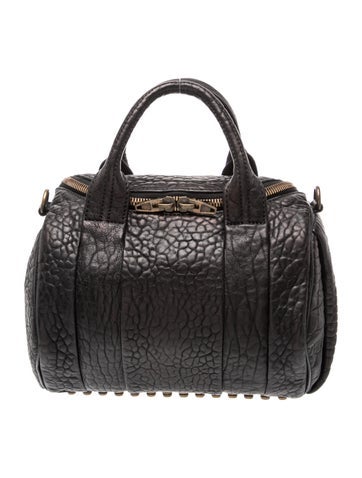 Leather Top Handle Bag