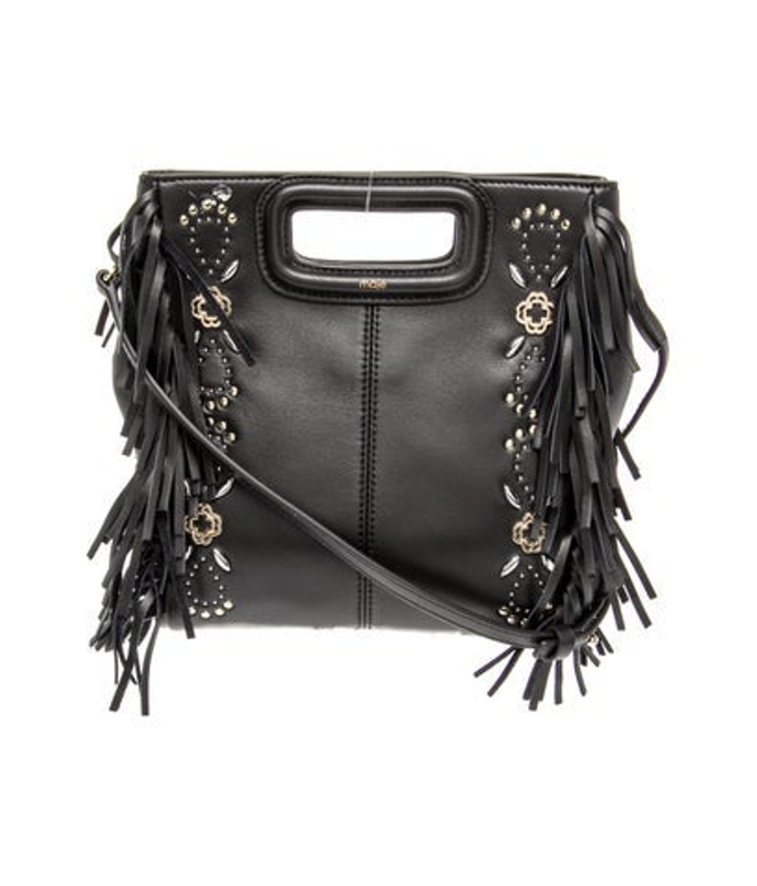 Maje Leather Crossbody Bag
