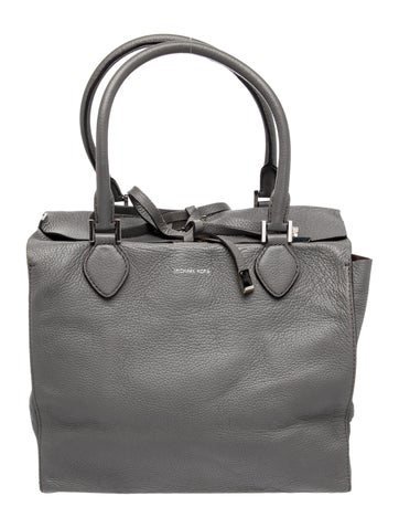 Leather Top Handle Bag