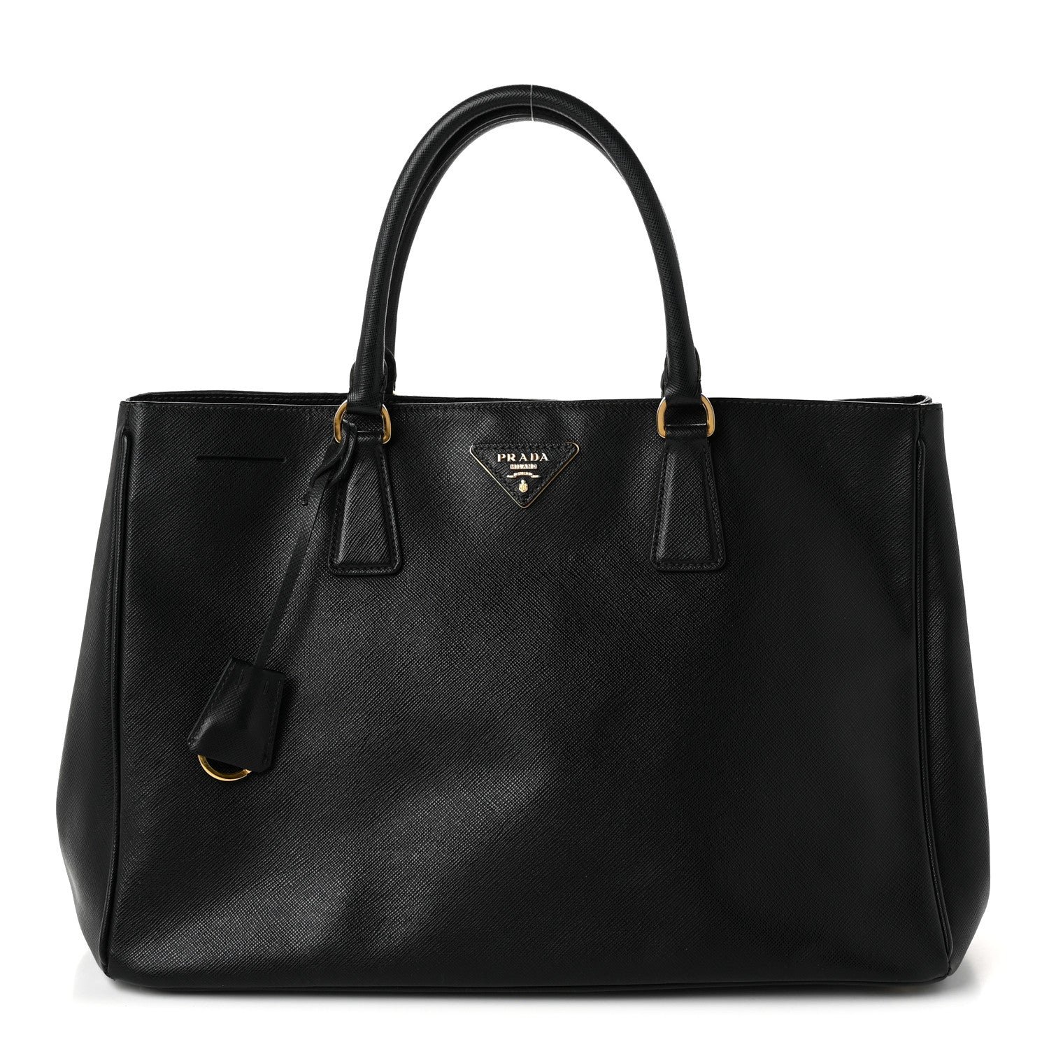Prada Saffiano Lux Large Tote Black