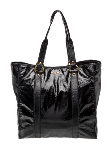 Patent Leather Tote
