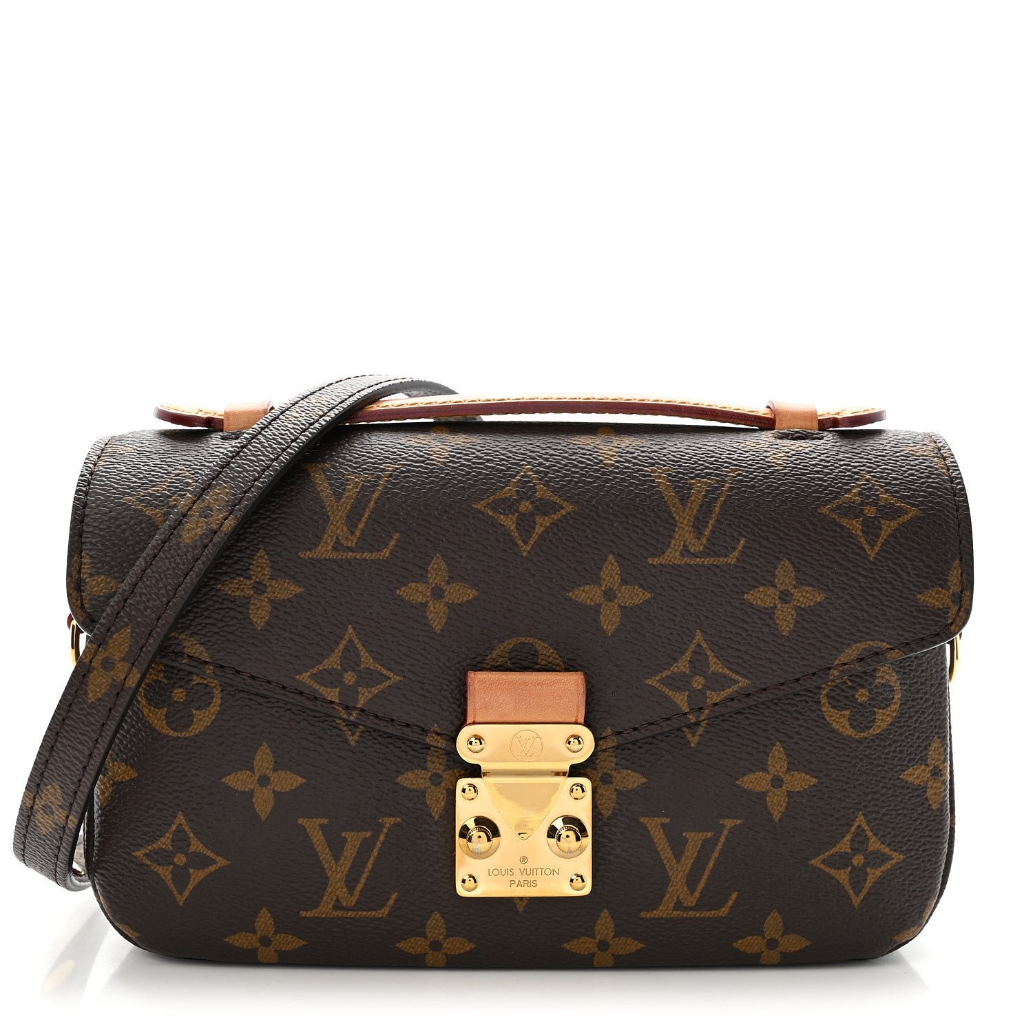 Louis Vuitton Monogram Pochette Metis East West