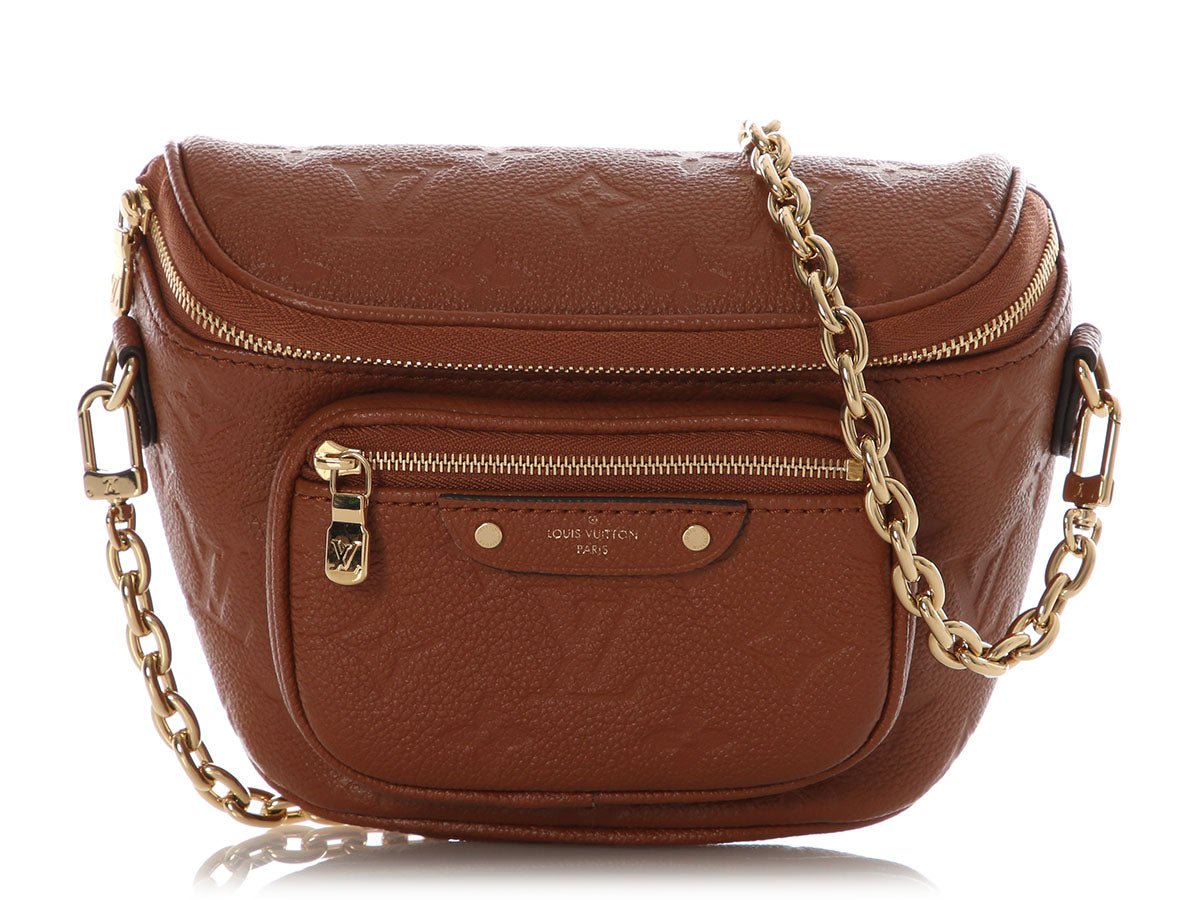 Louis Vuitton Louis Vuitton Mini Cognac Monogram Empreinte Bumbag