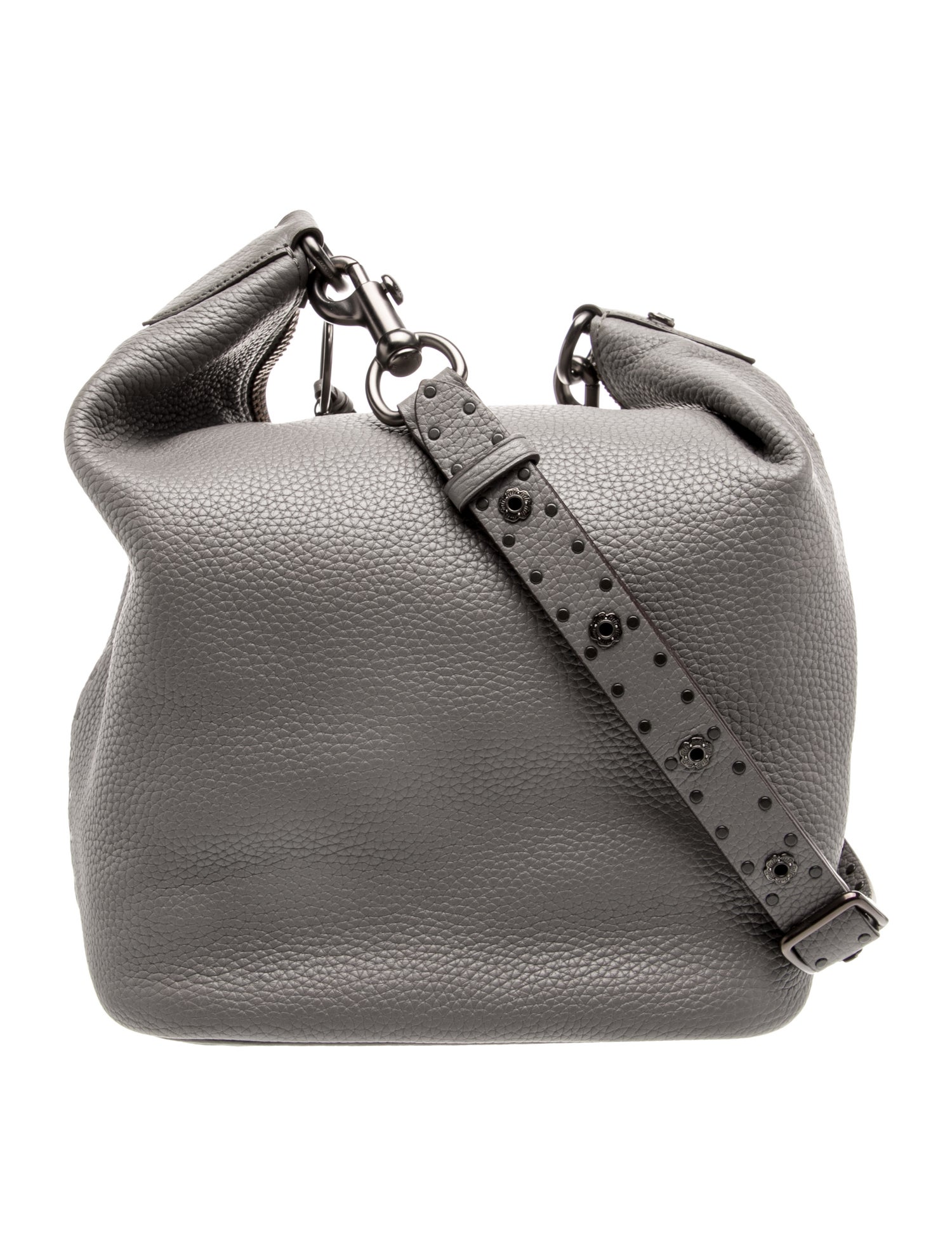 Leather Top Handle Bag