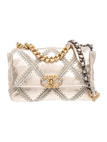 Medium Crochet 19 Flap Bag