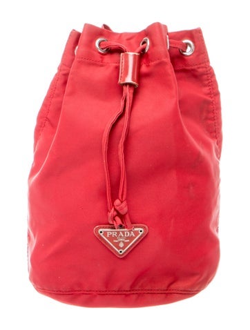 Vela Nylon Bucket Bag Vintage