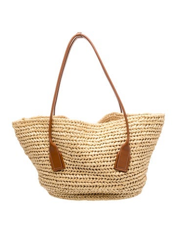 Bottega Veneta Raffia Arco Medium