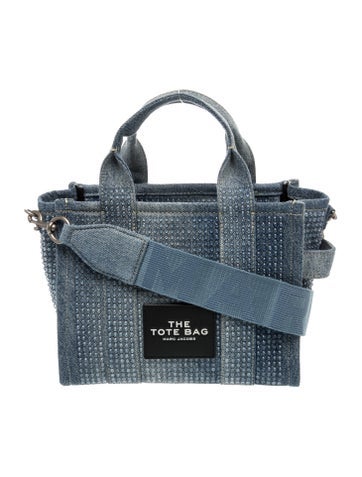 Denim Top Handle Bag