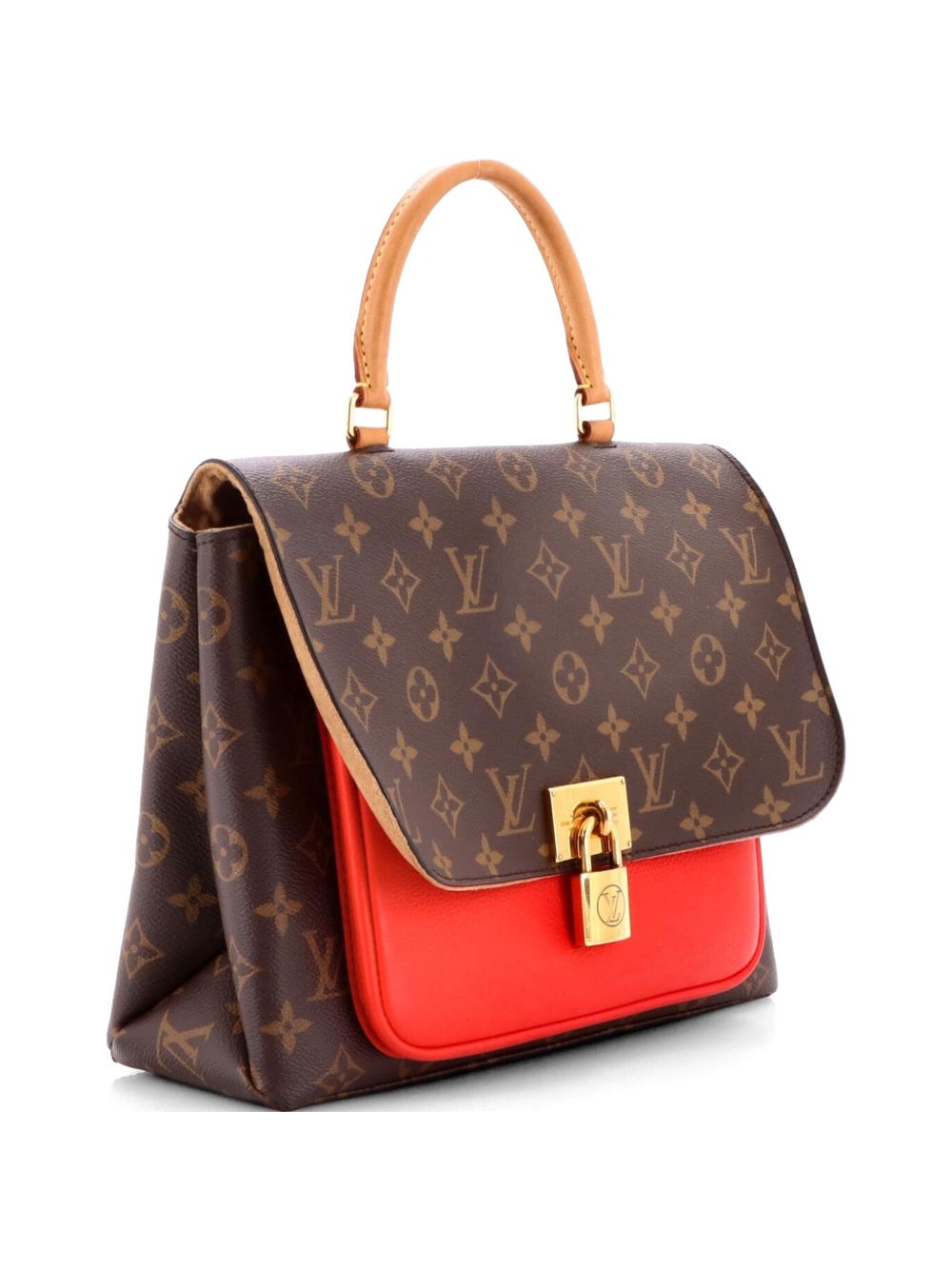 Marignan Handbag Monogram Canvas with Leather shoulder bag