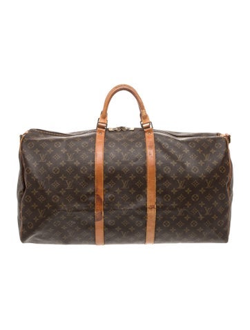 LV Monogram Keepall Bandouliere 60 Vintage