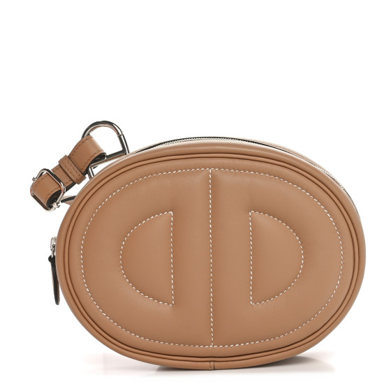 Hermes Swift Verso In-The-Loop Belt Bag Sesame Mauve Sylvestre