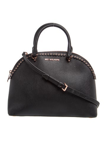 Saffiano Leather Top Handle Bag