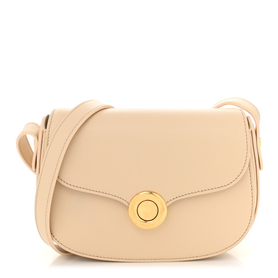 Loro Piana Grained Calfskin Mini Ghiera Bag Lotus Root