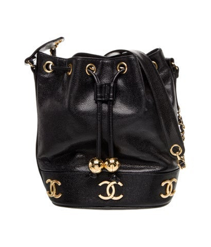Chanel Triple Cc Bucket Bag