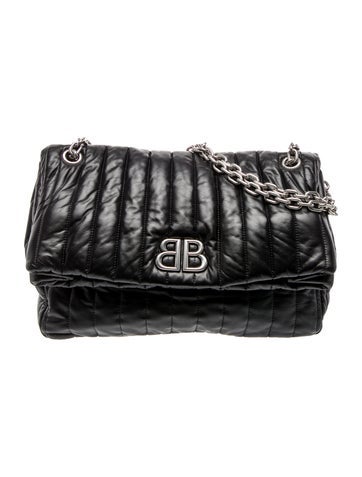 Leather Monaco Medium Chain Bag Medium