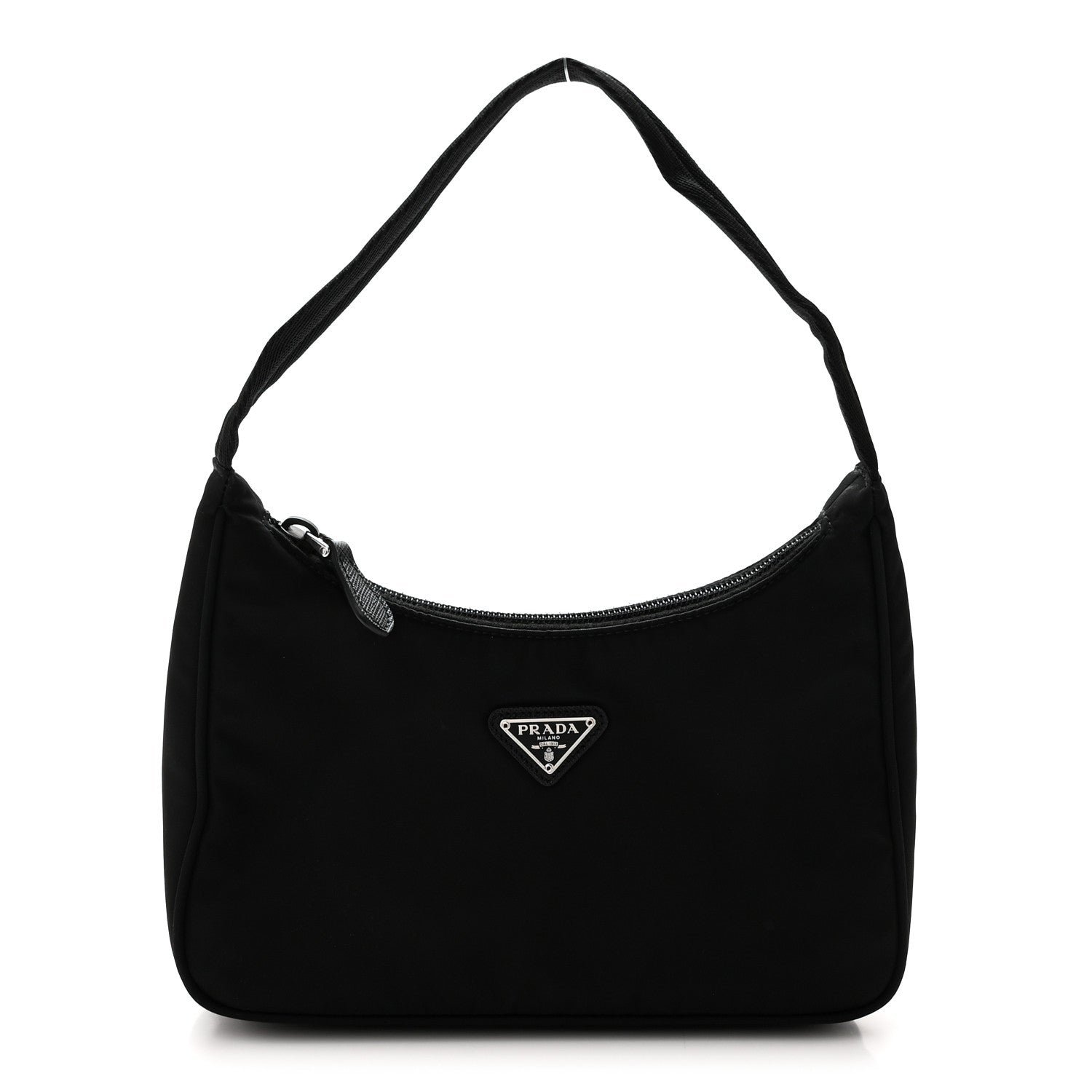 Prada Tessuto Nylon Mini Re-Edition 2000 Bag Black