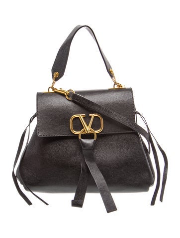 Leather Top Handle Bag