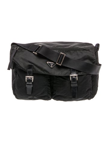 Tessuto Nylon Messenger Bag