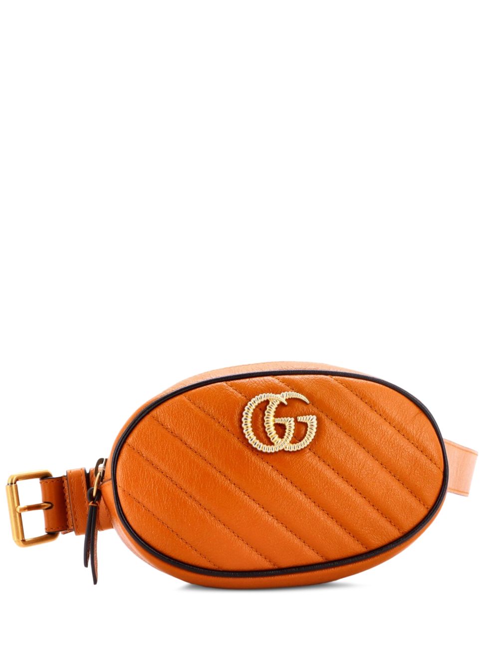 GG Marmont Diagonal Quilted Leather belt bag