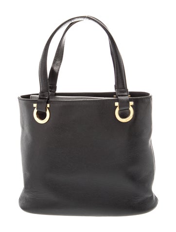 Ferragamo Leather Top Handle Bag